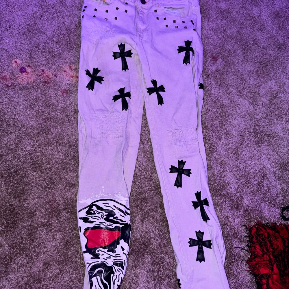 Brand X cross jeans.